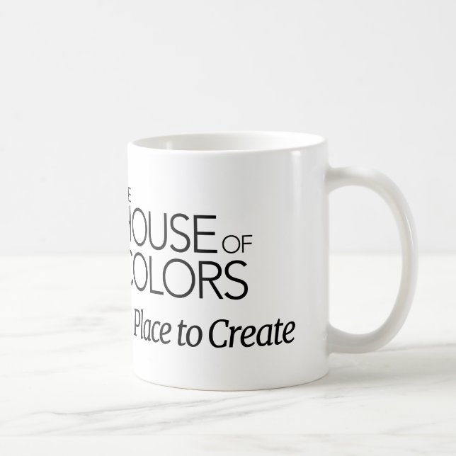Tasse avec la Chambre du logo de couleurs (Droite)