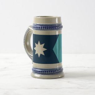 Tasse avec le drapeau du Minnesota, États-Unis