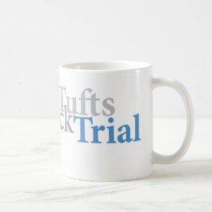 Tasse avec le logo et le texte Brown et bleus