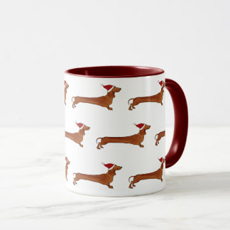 Tasse avec le motif de teckel