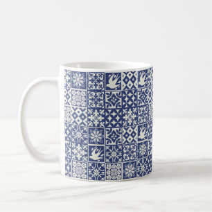 Tasse avec le motif portugais de tuiles - Azulejos
