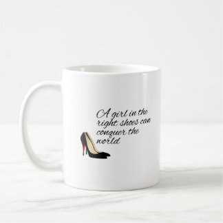 Tasse Avec Les Chaussures Adéquates