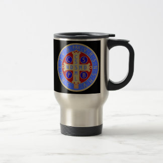 Tasse avec les deux visages de la médaille de St