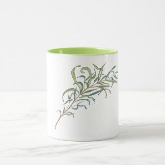 Tasse avec l'estragon