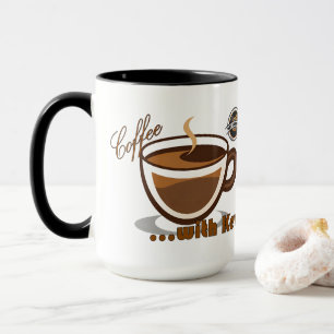 Tasse avec logo Café avec Kevin