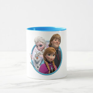 Tasse avec personnages du film La Reine des Neiges