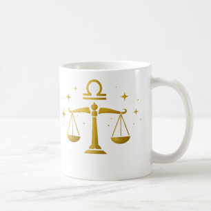 Tasse avec symbole du zodiaque Balance – Design à