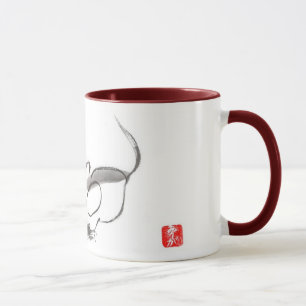 Tasse avec une souris