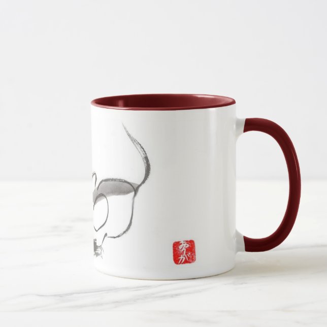 Tasse avec une souris (Droite)