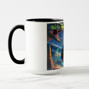 Tasse Aventure spatiale des dinosaures - Livre de 