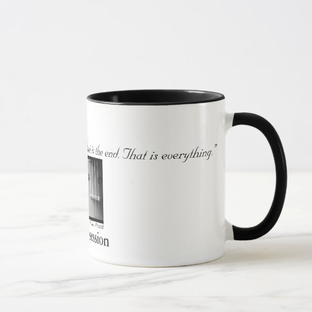 Tasse aveugle d'obsession (Droite)