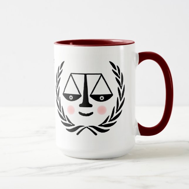 Tasse Avocat drôle (Droite)