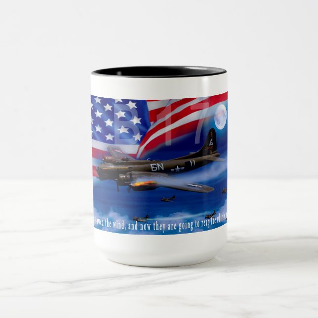 Tasse B17 avec la citation de Harris de bombardier (Centre)