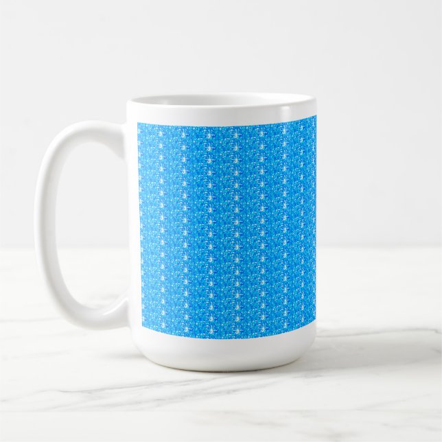Tasse Baby Blue Glitzer (Links)