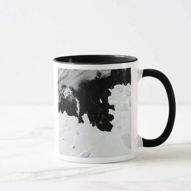 Tasse Baie de Pine Island en Antarctique occidental (Droite)