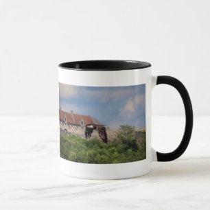 Tasse Bald Eagle en passant par Fort Ticondéroga