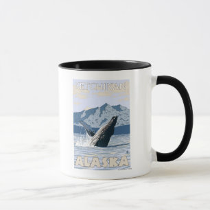 Tasse Baleine de bosse - Ketchikan, Alaska