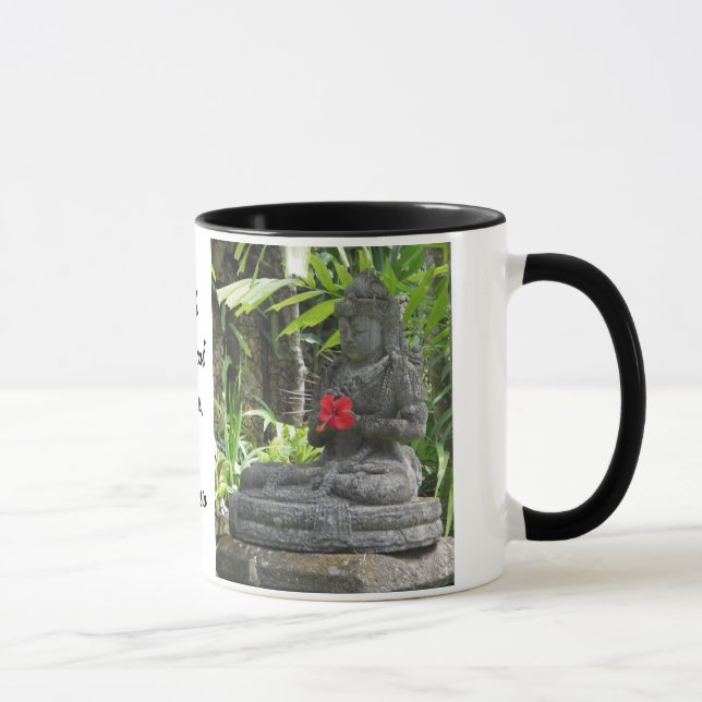 Tasse:  Bali-Statue Tasse (Rechts)