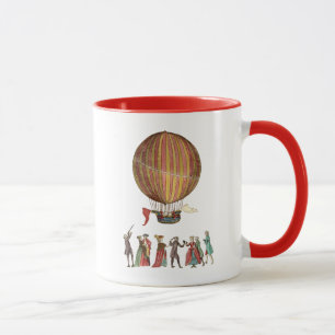 Tasse Ballotte À Air Chaud Et Personnes