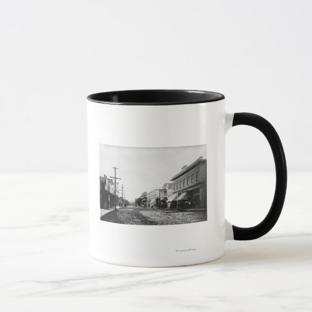 Tasse Balnéaire, Oregon Main Street View Photographie (Droite)