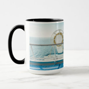Tasse Balustrade d'un bateau de croisière