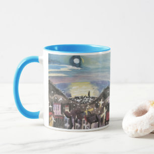 Tasse Barcelone la nuit par Walter Gramatte