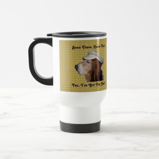 Tasse Basset Hound war dort getan, dass (Links)
