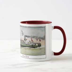 Tasse Bateau À Vapeur Ville D'Erie