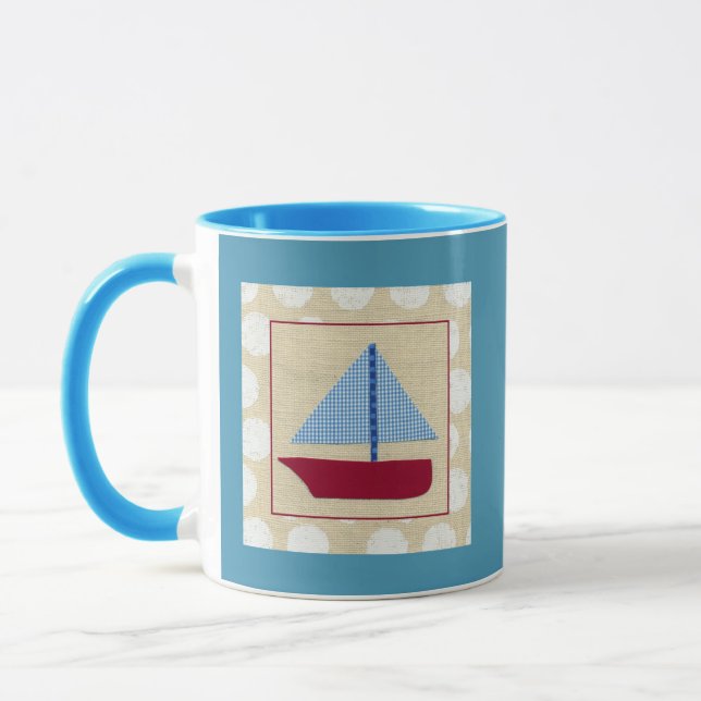 Tasse Bateau à voile pour enfants par Chariklia Zarris (Gauche)