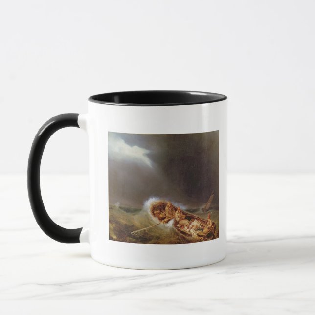 Tasse Bateaux de Dieppe retournant de la pêche (Gauche)
