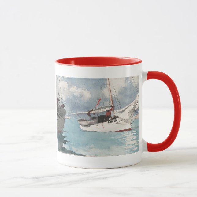 Tasse Bateaux de pêche, Key West (Droite)