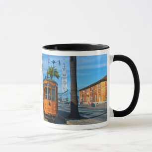 Tasse Bâtiment de funiculaire et de ferry de San