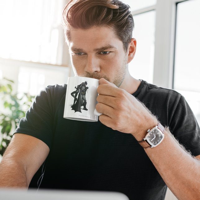 Tasse Batman Arkham City | Batman et Catwoman (Créateur téléchargé)