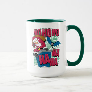 Tasse Batman Joker Santa Claus Climbing Out Chimney