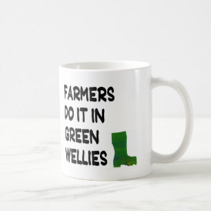 Tasse - Bauer tun es in Grünen Weltläufern