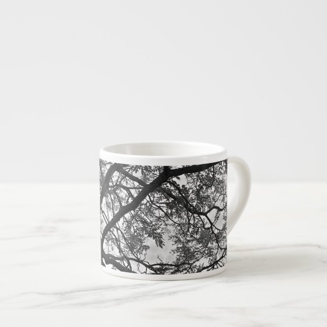 TASSE; Baum. Espresso-Tasse Espressotasse (Vorderseite Rechts)