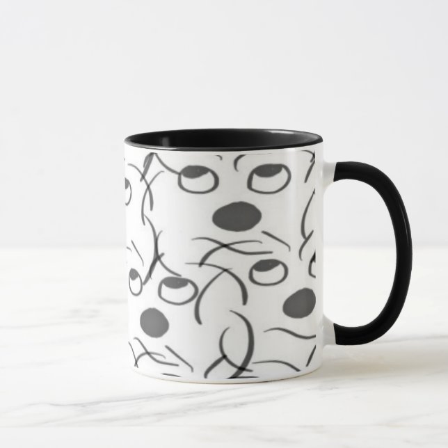 Tasse Baumwollde Tulear Cartoon (Rechts)