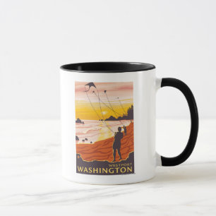 Tasse Beach & Kites - Westport, Washington