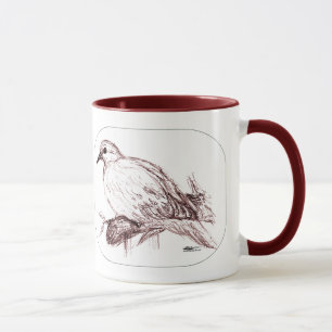 Tasse Bébé de deuil de colombe
