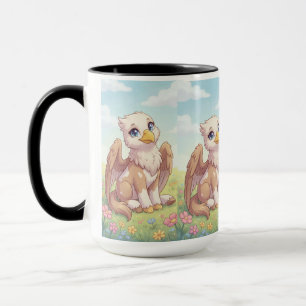 Tasse bébé griffon Créature de fantasy mignonne