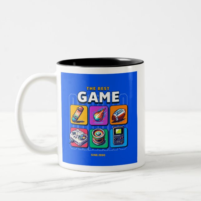 Tasse, Becher Zweifarbige Tasse (Links)
