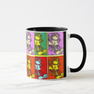 Tasse Beethoven Pop Art