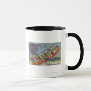 Tasse Belleville, l'Illinois - grandes scènes de lettre