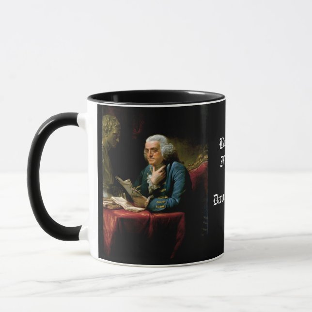 Tasse Benjamin Franklin par David Martin 1767 (Gauche)