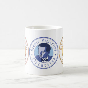 Tasse - Benoit Viellefon (dreifaches Farblogo)