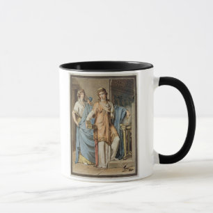 Tasse Berenice, costume pour "Berenice" par Jean Racine,