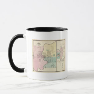 Tasse Berlin et le village de Plymouth