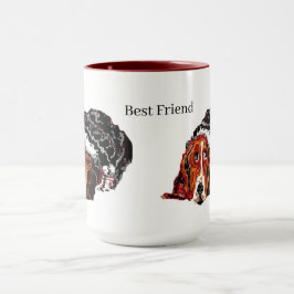 Tasse: Best Friend Basset HoundDog Tasse