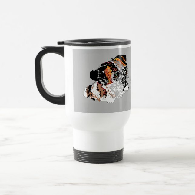 Tasse: Bester Freund Boxer Reisebecher (Links)