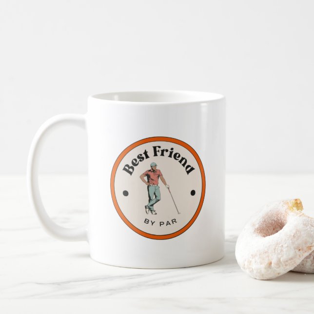 Tasse - Bester Freund von Par (Mit Donut)